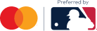 Mastercard and MLB logos